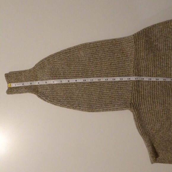 H&M Balloon Sleeve Sweater | Oatmeal | XS - Picture 8 of 12